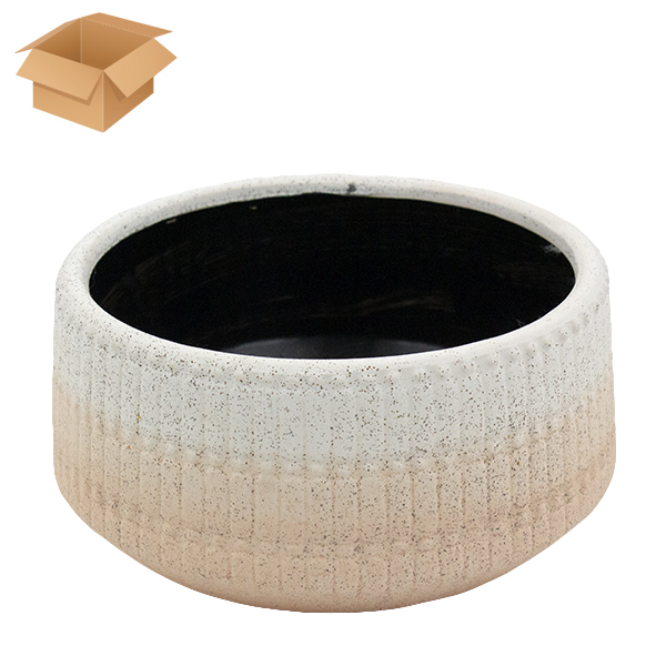 Кашпо керамическое ПИЗА 19*19*9см