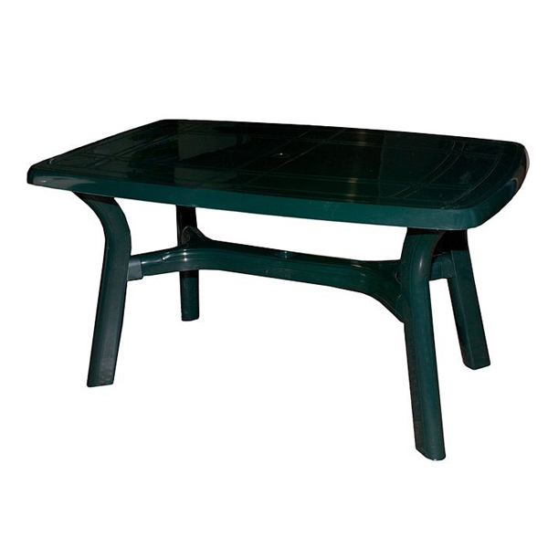 Стол Садовый 1350*805*730  зелёный