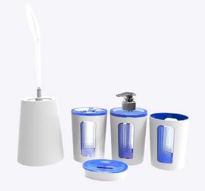 Подставка для зубных щеток Scarlet (синий полупрозрачный) (то)