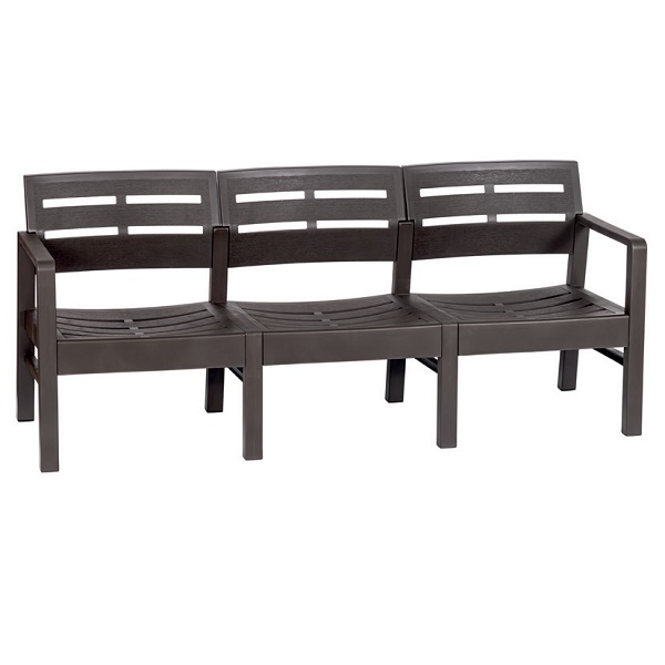 Диван РЕЙКИ трехместный 580x1780x750мм (то)