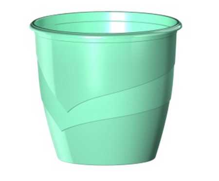 Горшок "Венеция", D21, с поддоном 4,1л мята (то)