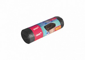 Мешок для мусора "YORK" 60 л. (20 шт) прочные