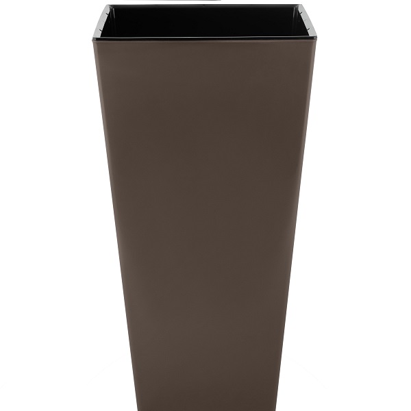 Горшок для цветов London CUBE 19,4л c дренажной вставкой французск.платан (то)