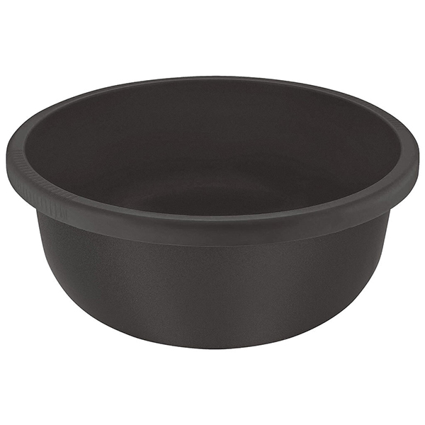 Таз круглый 6,5л Rock'n'Roll антрацит (то)