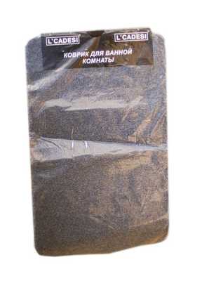 Коврик для ванной LIGHT LATEX 50x80 из 1 шт серый