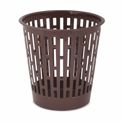 Корзина для мусора "Матрица" 9л (коричневый) (то)
