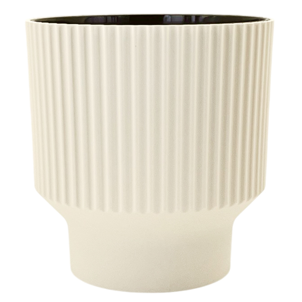 Горшок Аркада 2,85л с вкладкой Ванильный