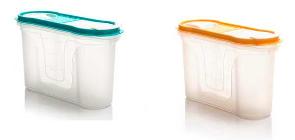 Банка для сыпучих продуктов 1,3л овал (то)