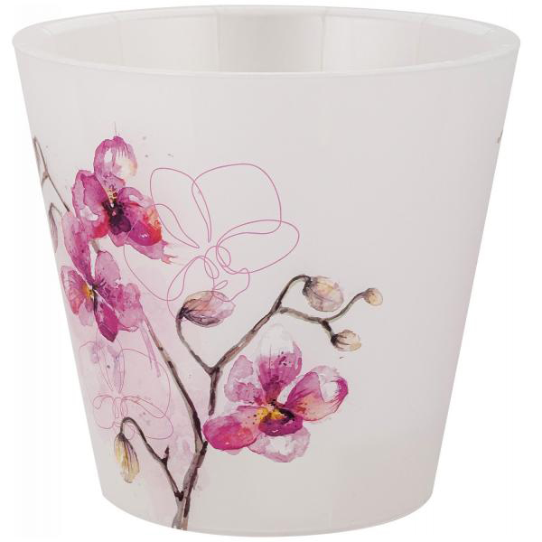 Горшок для цветов London Orchid Deco D160мм/1,6л фуксия