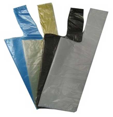 Пакет майка д/продуктов БЕЛАЯ 25+12х45 (ПАЧКАМИ)