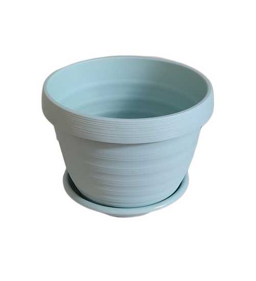 Горшок "Толедо" D20 с поддоном 3,0л мята (то)