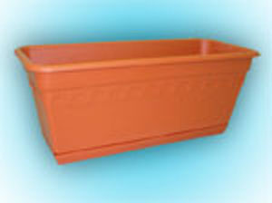 Ящик для растений "Колывань" 40см с поддоном (то)