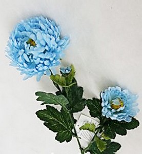 Цветок искусственный "Хризантема декоративная" 70см