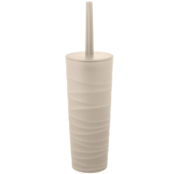 Комплект WC (ершик+подставка) Keeplex Wave бежевый топаз (то)