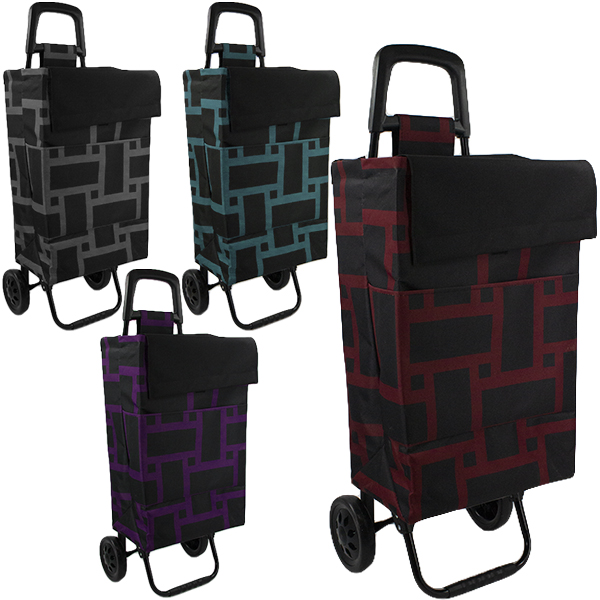 Сумка-тележка на колесах MODERN 95*35*20см