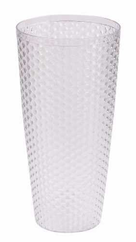 Ваза для цветов "Мозаика" (люкс) (прозрачный)(то)