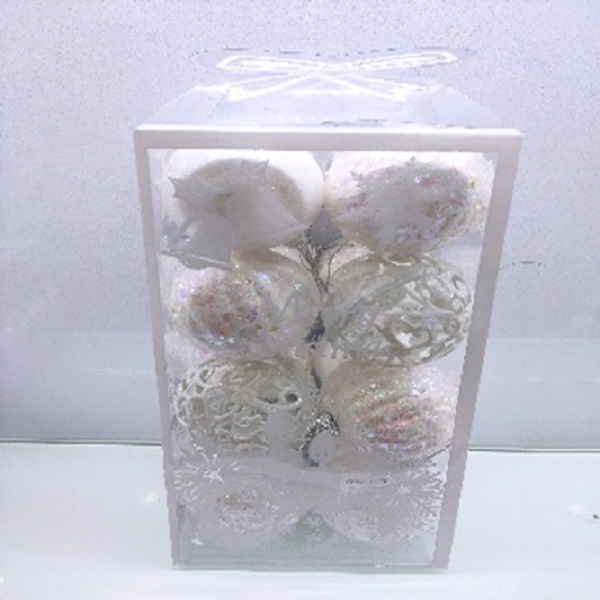 Шары елочные 6см, 16шт