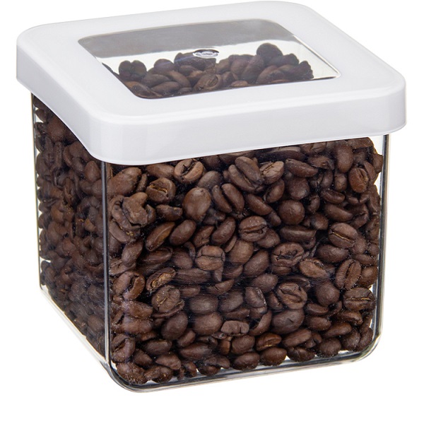 Емкость для сыпучих продуктов СТЕП 0,65л (белый) (то)