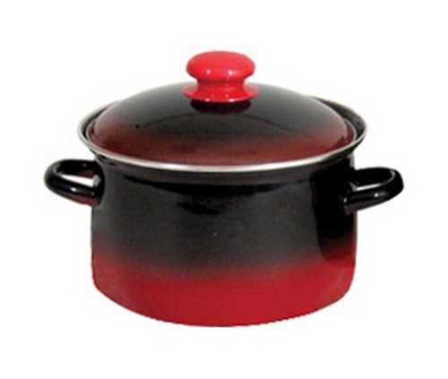 Кастрюля 5л. цилиндр. Кармен черн