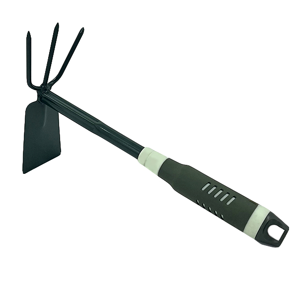 Инструмент садовый ОЛИВА 28см РЫХЛИТЕЛЬ КОМБИ (пластиковая ручка)