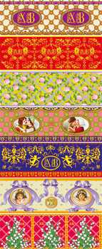 Пасхальная декор.термоусадочная пленка ФАБЕРЖЕ