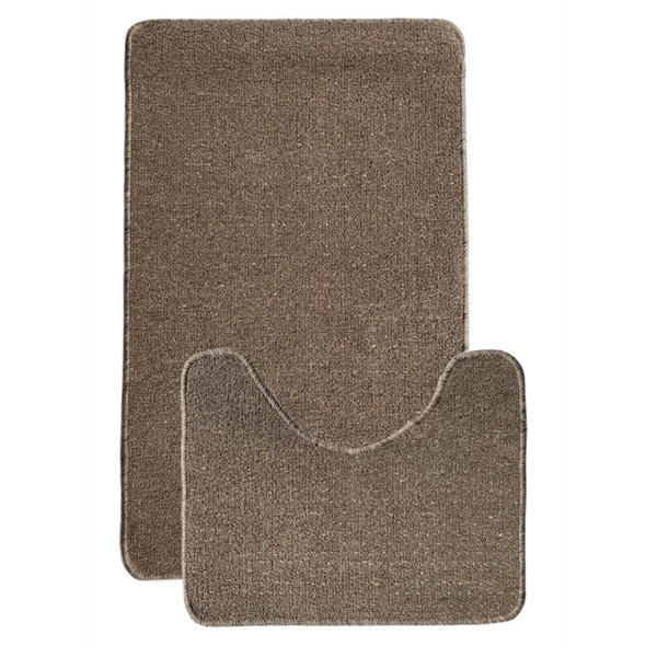 Комплект из 2 ковриков  ECO LIGHT LATEX 60х100 (U 50x60) светло-коричневый