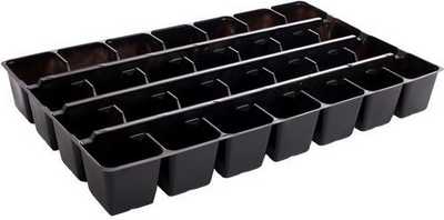 Кассета 28 ячеек (кв) 530х320х70