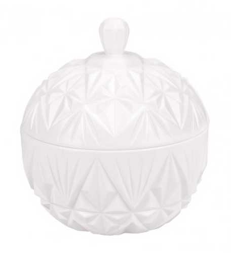 Сахарница "Шарм" с крышкой 0,35л (белый)  (то)