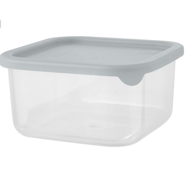 Контейнер д/продуктов Vanilla квадр. 0,4л с гибк.крышк. трюфель