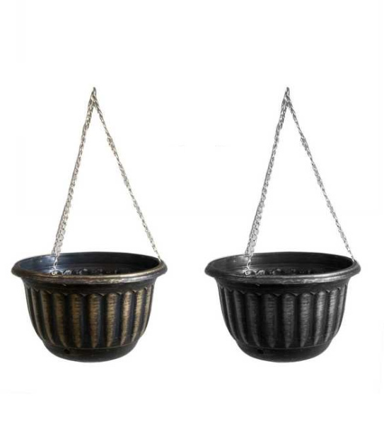 Кашпо для цветов подвесное БАРОККО диаметр 15см 3,5л