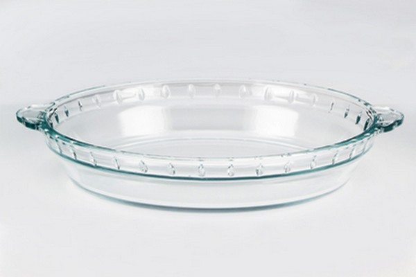 Форма стекл. круглая 25/4см/1,7л с ручкой