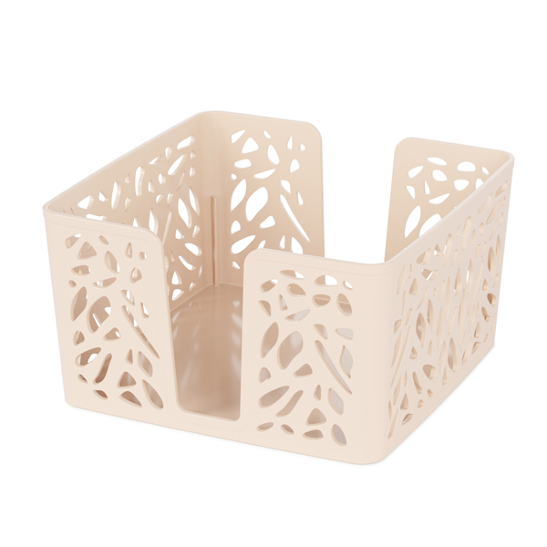 Салфетница "Лира" квадратная (бежевый) (то)