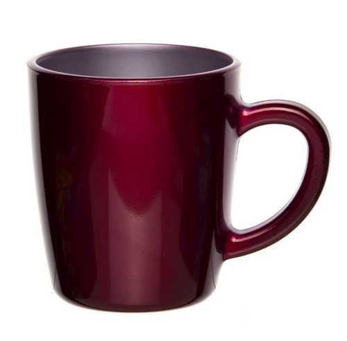 Кружка 340 мл МЕТАЛЛИК ВИШНЯ