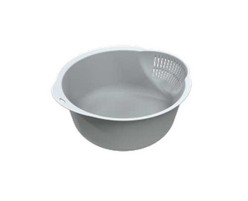 Чаша для мытья круп Krita (снежно-белый) (то)