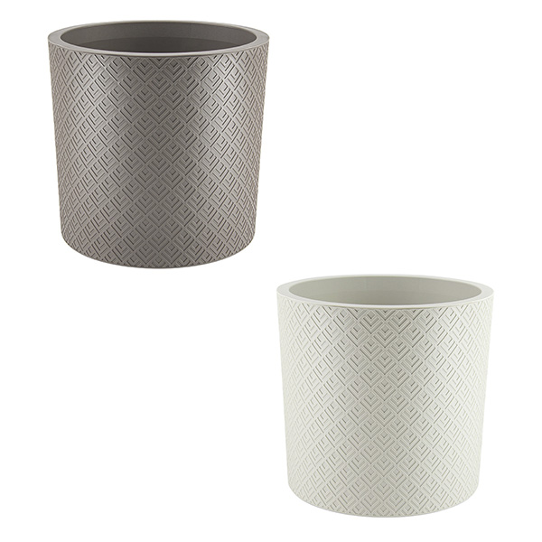 Кашпо ЭТНА D380мм 24л с вставкой (то)