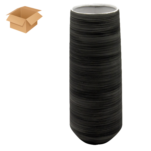 Ваза для цветов ВЕНЕЦИЯ НОЧЬ Ø-12см h-33см (керамика)