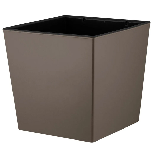 Горшок для цветов London CUBE 22л c дренажной вставкой французский платан