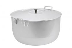 Кастрюля алюминиевая 15,0л, D-350мм (h-170мм)