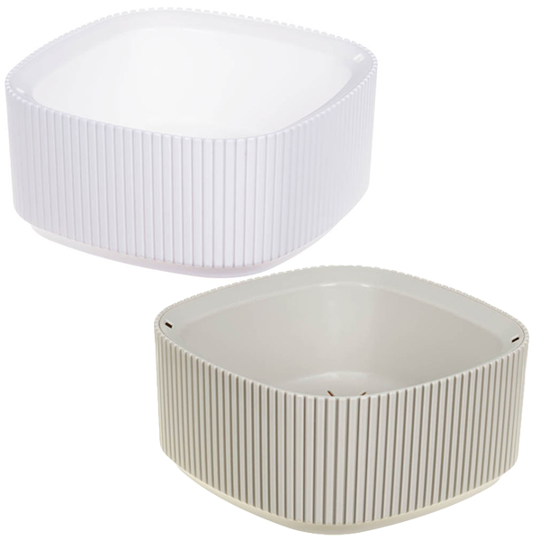 Кашпо СТРИП 200х200мм 1,6л со вставкой (то)