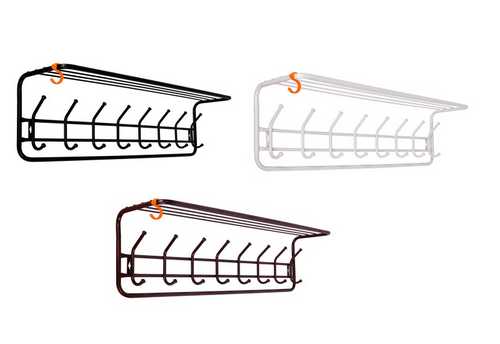 Вешалка с полкой 975х220х265