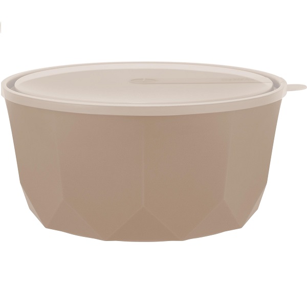 Салатник Plast Team STOCKHOLM 1,7л с крышкой шоколадный мокко (то)