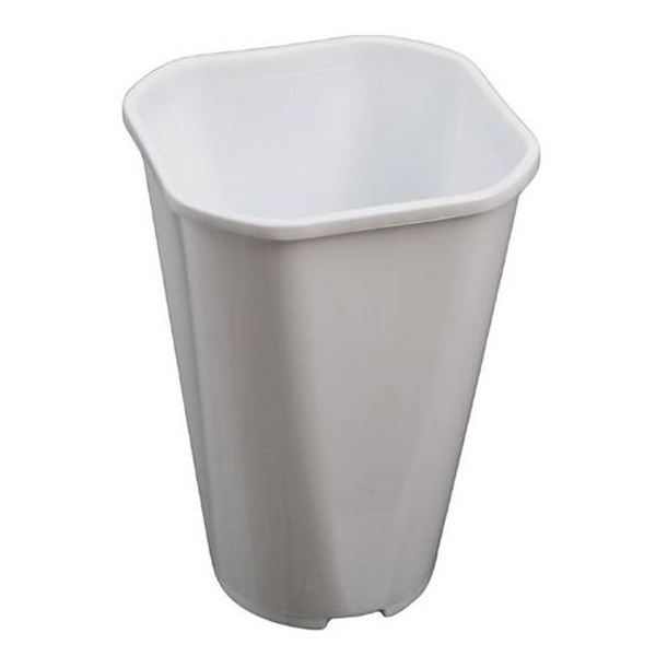 Горшок "Роза", D16,  3л белый без поддона