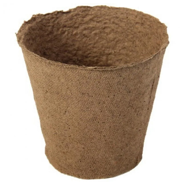 Горшки торфяные 100*110 мм., круглые НАВАЛ / 150