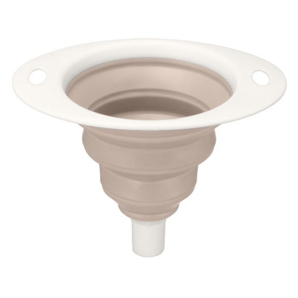 Воронка складная ZOOM 140х102х105мм Светло-бежевый (то)