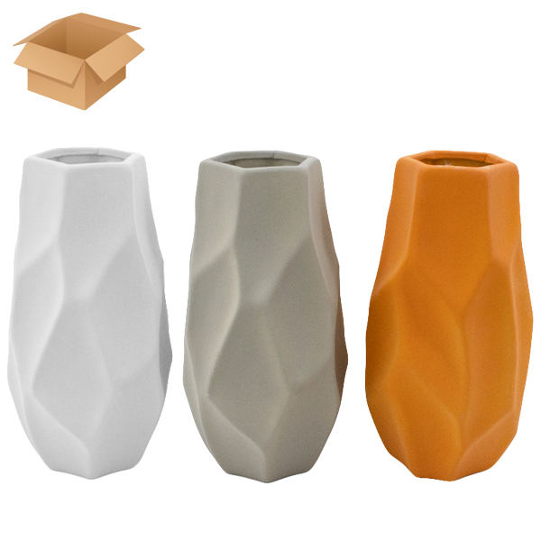 Ваза для цветов ЛИСТОК h-26см (керамика)