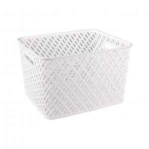 Корзина "Плетенка" 350х290х225 (белый)(то)