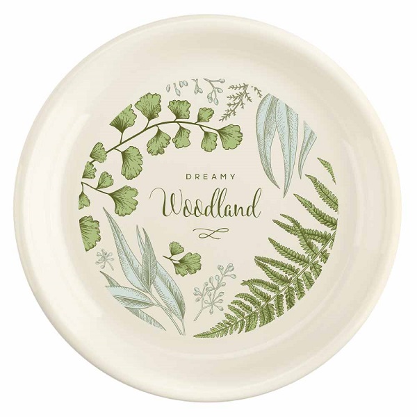 Тарелка "PICNIC" плоская с декором 185мм (Бежевый)(то)