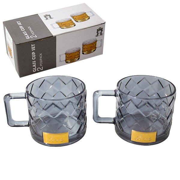 Кружка стеклянная 300мл