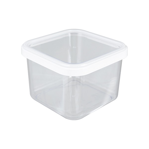 Банка для сыпучих продуктов 0,6л CUBBO SCANDI (белый)(то)