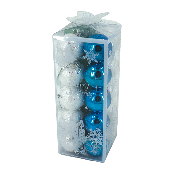 Шары елочные 5см, 20шт